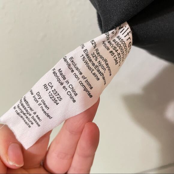 Wilfred Aritzia Grey Sleeveless Skater Mini Dress Womens 0 Babydoll Twee Fall - Picture 5 of 9